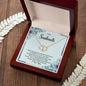 To My Soulmate Gold Double Hearts