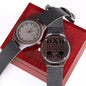 Best Dad Ever Engraved Wooden Watch