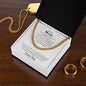My Man | You complete me - Cuban Link Chain