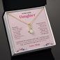 My Lovely Daughter | Always my baby girl - Alluring Beauty Necklace
