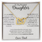 W1FD Beatutiful Inter Locking Heart Necklace