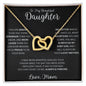 B1FM Beatutiful Inter Locking Heart Necklace