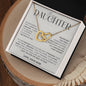DM1 Beatutiful Inter Locking Heart Necklace