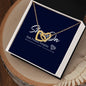 Beatutiful Inter Locking Heart Necklace