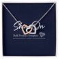 Beatutiful Inter Locking Heart Necklace