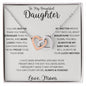 W1FM Beatutiful Inter Locking Heart Necklace