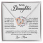 To my Daughter Double Heart 1