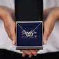 Beatutiful Inter Locking Heart Necklace
