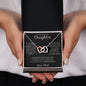 B1FD Beatutiful Inter Locking Heart Necklace