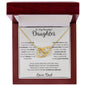 W1FD Beatutiful Inter Locking Heart Necklace
