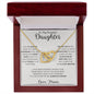 W1FM Beatutiful Inter Locking Heart Necklace