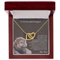 2T1 Beatutiful Inter Locking Heart Necklace