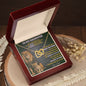 2T3 Beatutiful Inter Locking Heart Necklace