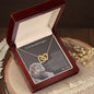 2T1 Beatutiful Inter Locking Heart Necklace