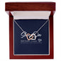 Beatutiful Inter Locking Heart Necklace