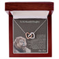 2T1 Beatutiful Inter Locking Heart Necklace