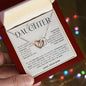 DM1 Beatutiful Inter Locking Heart Necklace