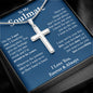 My Soulmate | Proud to be yours - Stainless Steel Cross Necklace