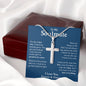 My Soulmate | Proud to be yours - Stainless Steel Cross Necklace