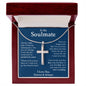 My Soulmate | Proud to be yours - Stainless Steel Cross Necklace