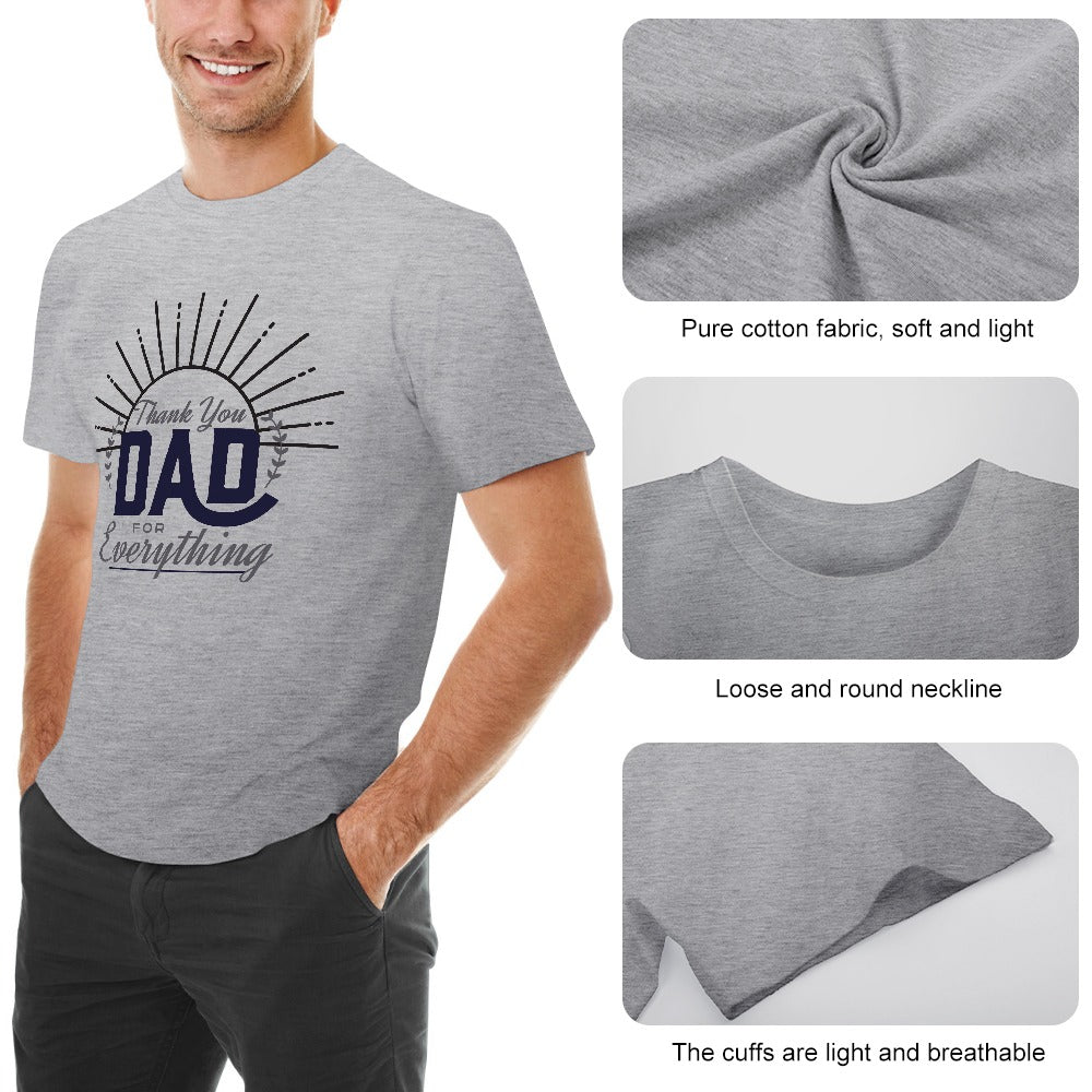 Pure cotton Men's T-shirt