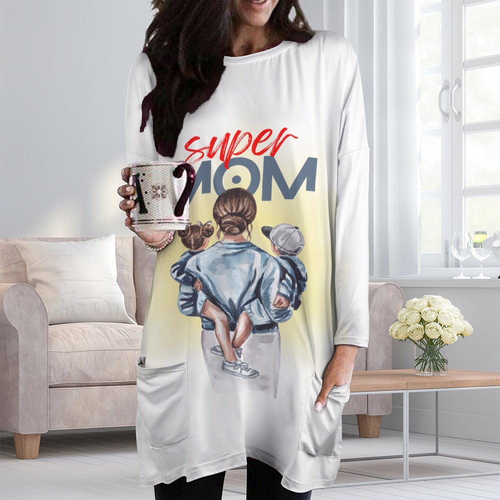 Super Mom Long sleeve T-shirt