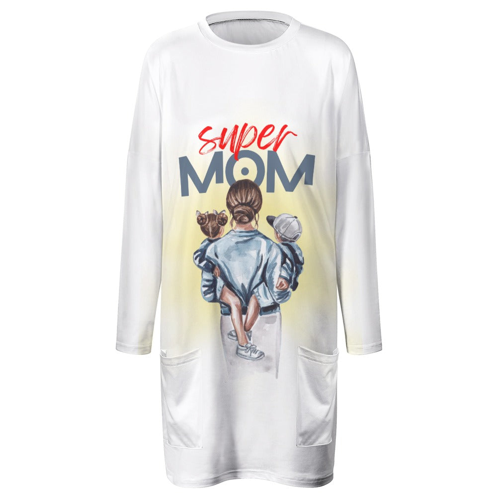 Super Mom Long sleeve T-shirt