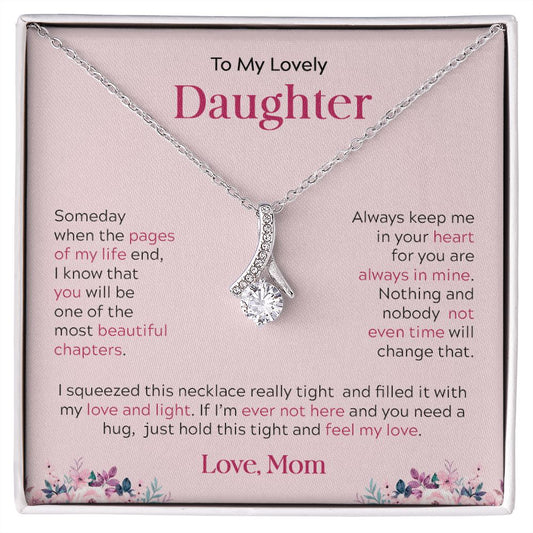 My Lovely Daughter | Always my baby girl - Alluring Beauty Necklace