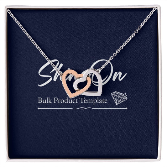 Beatutiful Inter Locking Heart Necklace
